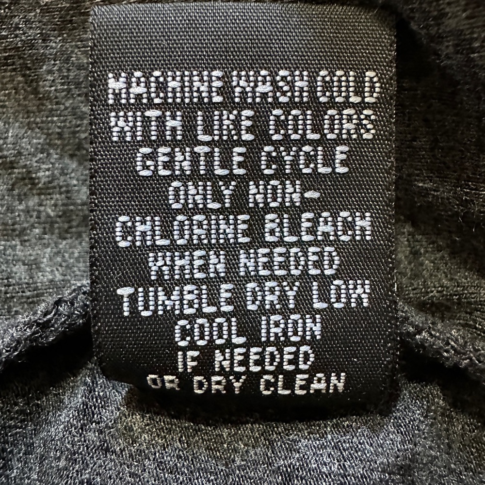 Grace Dark Heather Gray Heavy Weight Tank Top Large - Picture 13 of 13